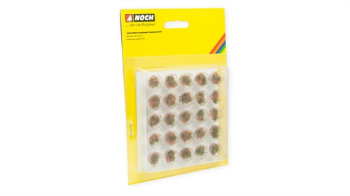 Noch 06910 Profi Graswender, trockenes Gras. Grün und Beige, mit braunem Flock, 25 Stück, 6 mm