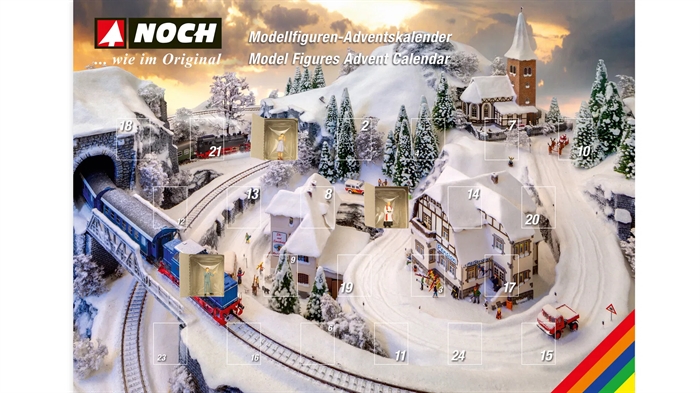 Noch 36997 Figuren-Adventskalender, SPUR N