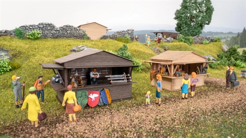 Noch 65618 Themenset „Mittelaltermarkt“ H0