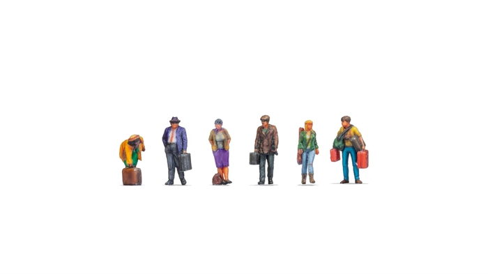 Noch 35310 Reisender, sechs Figuren, Spur N