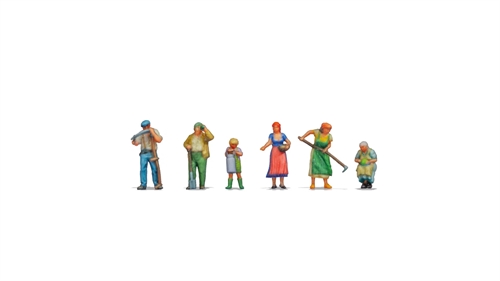 Noch 35600 Landarbeiter, sechs Figuren, Spur N