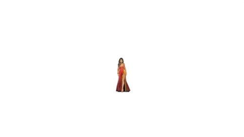 Noch 10405 Frau im roten Kleid, 3D gedruckt, H0