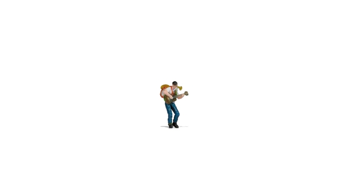 Noch 10413 Multiinstrumentalist, 3D gedruckt, H0