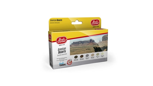 Ammo By MIG 4601030 American Desert, Farbset