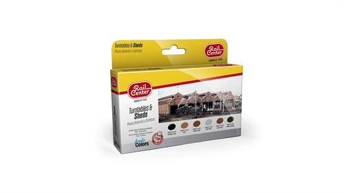 Ammo By MIG 4601032 Drehteller und Remise, Farbset