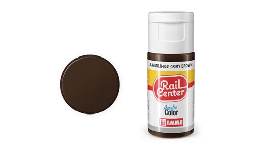 Ammo R0041 Dunkelbraun, matt, 20 ml