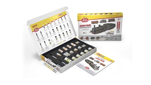 Ammo 4601200 Solution Box "Deutsche Eisenbahn, Alter, Wetter" Patinierset