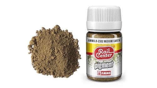  Ammo 2302 Mittelbraune Erde, Pigment, 35 ml
