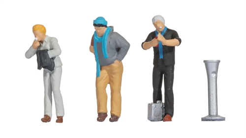 Noch 16604 Lustige Szenen "Rauchpause" H0