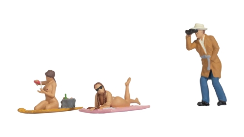  Noch 16607 Lustige Szenen "Am Strand" H0