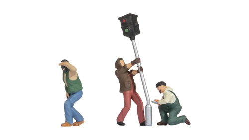 Noch 16611 Lustige Szenen "Falschparken" H0