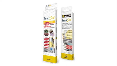 Ammo By MIG 4601151 Modellierpinsel, Basisset