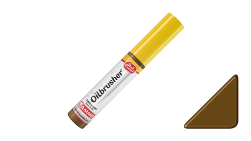 Ammo R-2603 Ölpinsel, Dunkelbraun, 10 ml