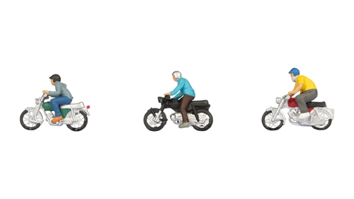 Noch 15907 Mopedfahrer, H0