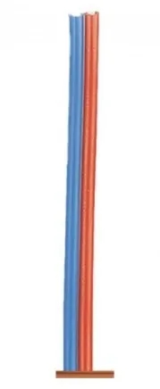 Brawa 32420 Flachkabel rot/blau, 0,25 mm2, 25 m