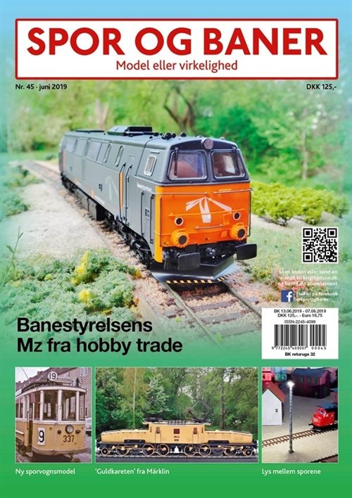 Spor og baner 45 Eisenbahnmagazin Gleise und Gleise Ausgabe 45, Jahrgang 2019