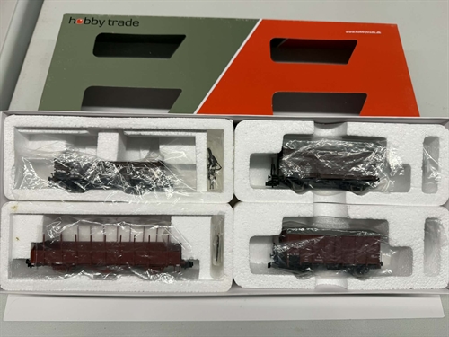 Hobbytrade 39001 DSB PB, SJ O, QRB und HJ Waggons (Gebraucht)