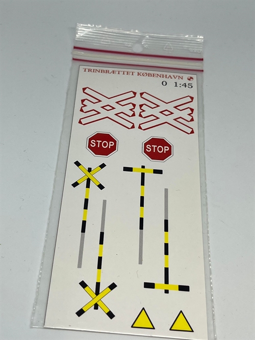 TB1011 Schilder für Halt an Doppelspur SPUR 0
