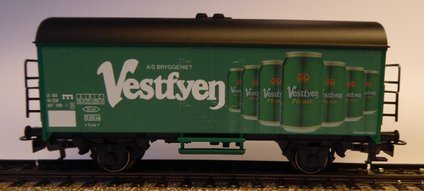 Märklin 4415.675 Zweiachsiger Güterwagen, Bryggeriet Vestfyen