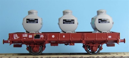 Ree Models WB-131 Güterwagen mit drei BP-Containern, EP IV